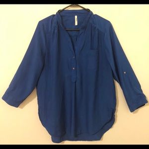 Truth blouse royal blue size XL